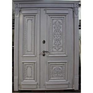 Входные двери «Двустворчатая дверь 4» в Саратове