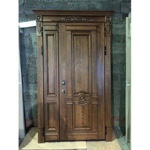 Входные двери «Двустворчатая дверь 8» в Саратове